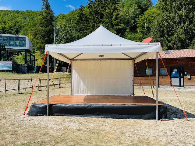 Pavimentazione ed allestimento eventi